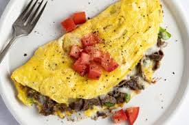 Philly Cheese Steak Omelet